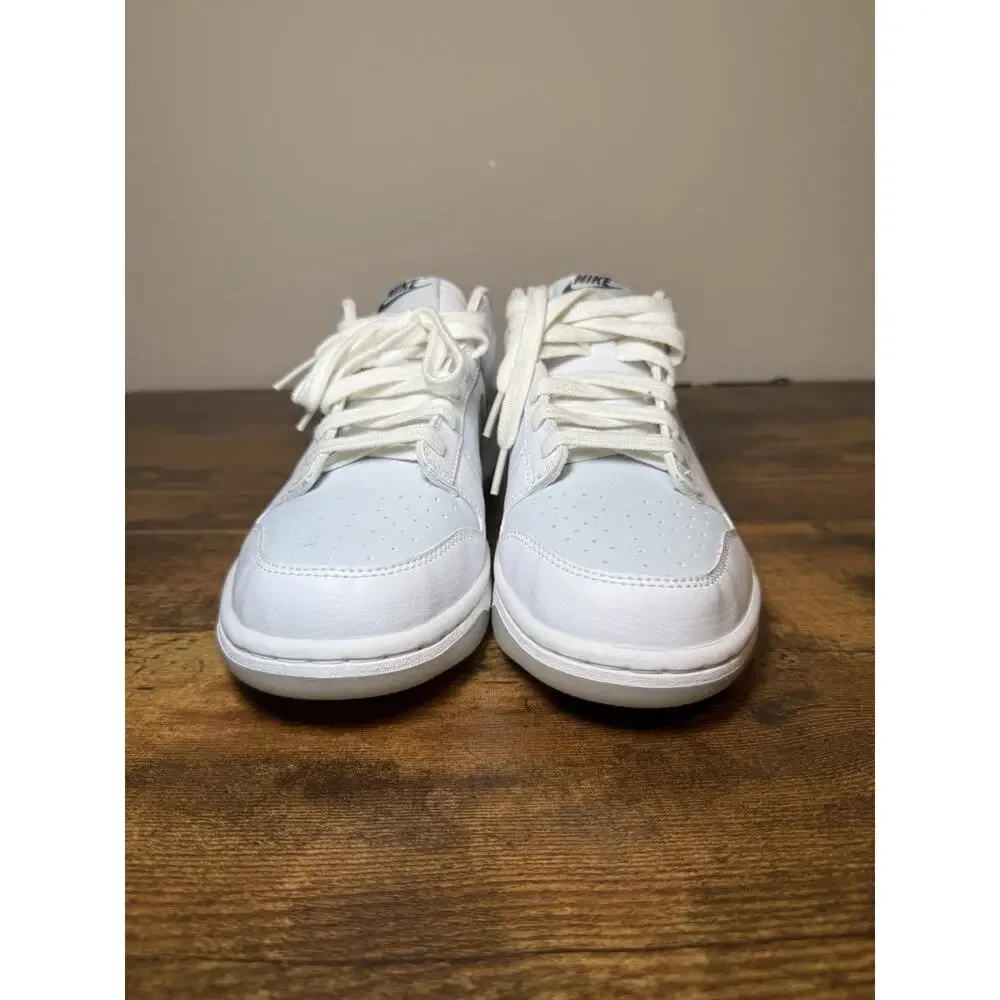 Nike Dunk Low GS “Reflective Swoosh White” Grey Sneakers FV0365 100 Size 7Y
